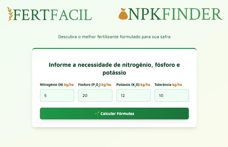 Form NPKFinder
